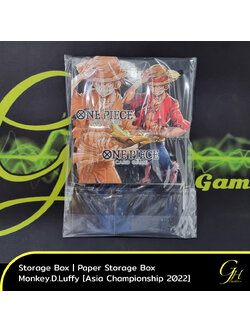 One Piece Card Game [STB-Paper-001] Paper Storage Box - Monkey.D.Luffy [Asia Championship 2022]