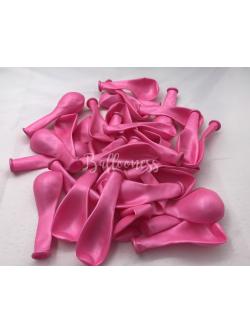 ลูกโป่ง 6 นิ้ว สีชมพูมุก 1 แพค ต่อ 100 ลูก