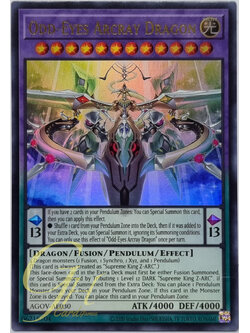 Yugioh [AGOV-AE030] Odd-Eyes Arc-Ray Dragon (Ultra Rare)