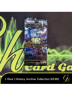 [HC01-01Pack] Yu-Gi-Oh's Booster Pack「History Archive Collection」แบบ 1 ซอง