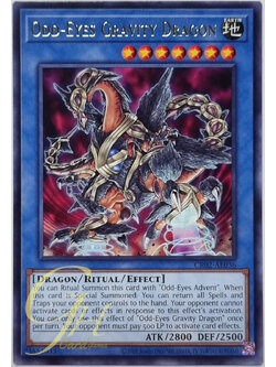 Yugioh [CR02-AE036] Odd-Eyes Gravity Dragon (Rare)