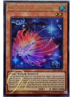 Yugioh [CR03-AE079] Zep, Ruby of the Ghoti (Ultra Rare)