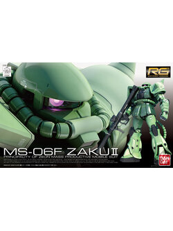 MS-06F Zaku II (RG) (Gundam Model Kits)