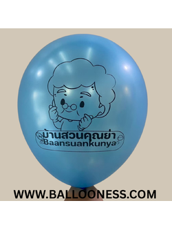 รับสกรีนลูกโป่ง ชัด95percent 1 ด้าน