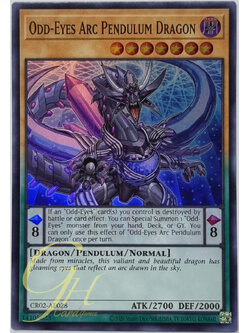Yugioh [CR02-AE028] Odd-Eyes Arc Pendulum Dragon (Super Rare)