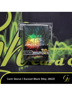 Yugioh [SLV2022-0504] Card Sleeve ลาย Exceed Black