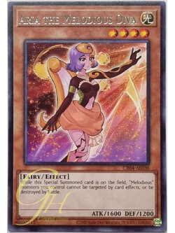 Yugioh [CR04-AE030] Aria the Melodious Diva (Rare)