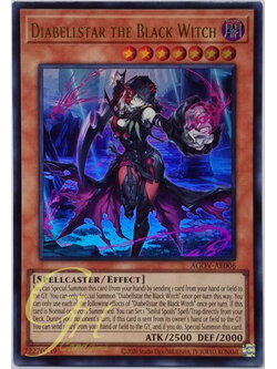 Yugioh [AGOV-AE006] Diabellestarr the Dark Witch (Ultra Rare)