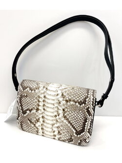 กระเป๋าหนังงูหลามแท้ มีสายสะพาย