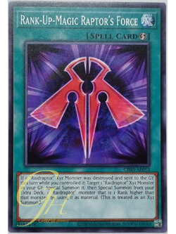 Yugioh [CR03-AE053] Rank-Up-Magic Raptor's Force (Common)