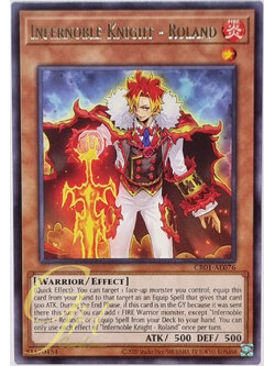 Yugioh [CR01-AE076] Infernoble Knight - Roland (Rare)
