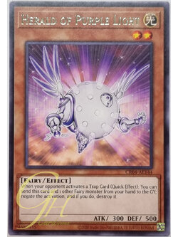 Yugioh [CR04-AE144] Herald of Purple Light (Rare)