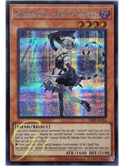 Yugioh [CR02-AE116] Arianna the Labrynth Servant (Secret Rare)