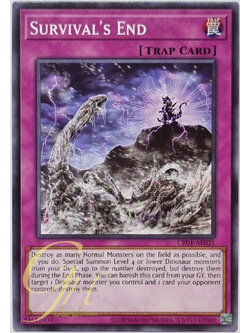 Yugioh [CR01-AE031] Survival's End (Common)