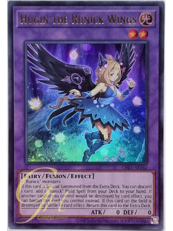 Yugioh [CR01-AE162] Hugin the Runick Wings (Ultra Rare)