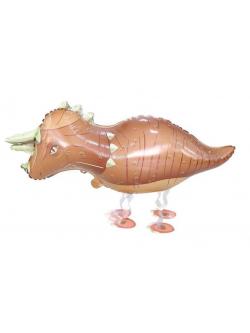 AIR WALKING dinosaur สัตว์เลี้ยงเดิินไดโนเสา สีน้ำตาล