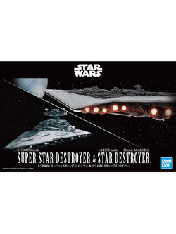 [STAR WARS] 1/100000 SUPER STAR DESTROYER & 1/14500 STAR DESTROYER