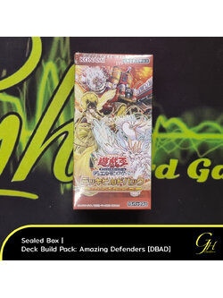 Yugioh [DBAD-01BOX] Yu-Gi-Oh's Deck Build Pack「Amazing Defenders」แบบ 1 กล่อง