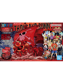 GRAND SHIP COLLECTION THOUSAND SUNNY COMMEMORATIVE COLOR VER OF FILM RED