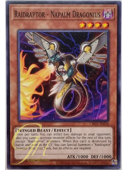 Yugioh [CR03-AE034] Raidraptor - Napalm Dragonius (Common)