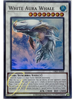 Yugioh [CR03-AE068] White Aura Whale (Super Rare)