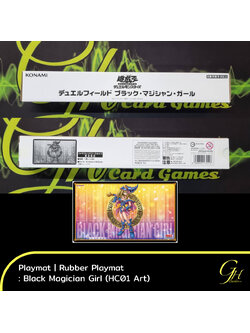Yugioh [Playmat-BMG1] Rubber Playmat (Duel Field) Black Magicial Girl (HC01 Art)
