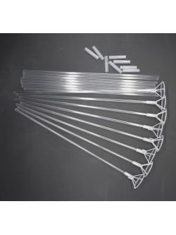 ก้านลูกโป่งฟอย ขนาด 80 เซน มีพร้อมที่ต่อ