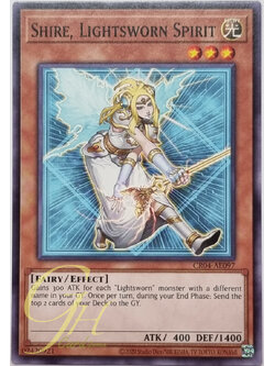 Yugioh [CR04-AE097] Shire, Lightsworn Spirit (Common)