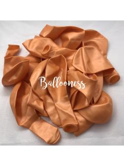 ลูกโป่ง 12 นิ้วสีส้มอ่อนมุก (1แพคต่อ 100 ลูก)