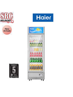 HAIER ตู้แช่เครื่องดื่ม 1 ประตู ขนาด 11.3 คิว รุ่น SC-340BC-V4 รับประกันคอมเพรสเซอร์ 5 ปี สอบถามสินค้า พร้อมส่วนลด ทัก line @srchomelcd