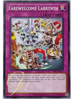 Yugioh [CR02-AE123] Farewelcome Labrynth (Common)