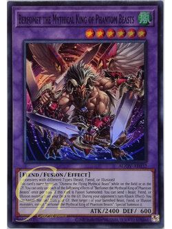 Yugioh [AGOV-AE032] Berfomet the Phantom Beast Dark Ruler (Super Rare)
