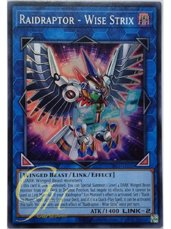 Yugioh [CR03-AE050] Raidraptor - Wise Strix (Super Rare)