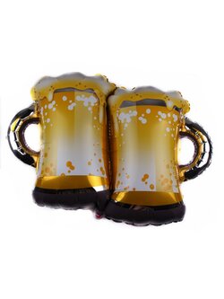 BEER MUG FOIL BALLOON / ลูกโป่งฟอยแก้วเบียร์ (90*58cm)