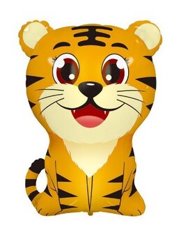 ลูกโป่งเสือน้อย Tiger Foil Balloon