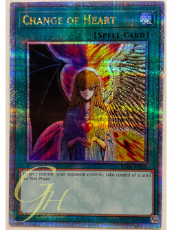 Yugioh [RC04-AE051] Change of Heart (Quarter Secret Rare)