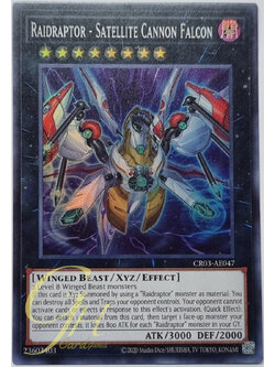 Yugioh [CR03-AE047] Raidraptor - Satellite Cannon Falcon (Super Rare)