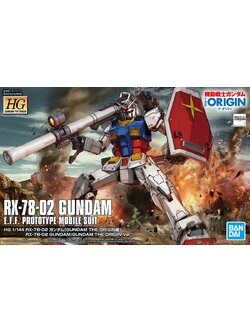 RX-78-02 Gundam (Gundam The Origin Ver.) (HG)