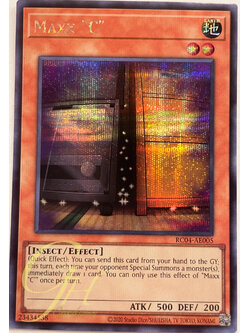 Yugioh [RC04-AE005] Maxx "C" (Secret Rare)