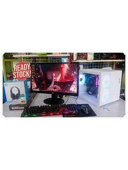 คอมพิวเตอร์ครบชุดพร้อมจอ RYZEN5 + RAM 16G +จอ LED 21.5