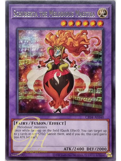 Yugioh [CR04-AE040] Schuberta the Melodious Maestra (Rare)