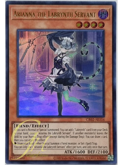 Yugioh [CR02-AE116] Arianna the Labrynth Servant (Ultra Rare)
