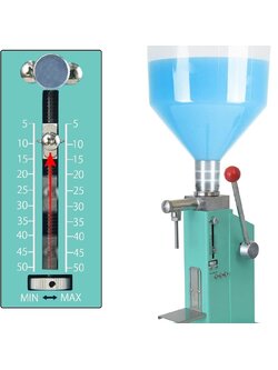 19942 A03pro ถังใสpe เครื่องบรรจุของเหลวแบบมือโยก