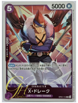 One Piece Card Game [OP01-114] X.Drake (Rare)