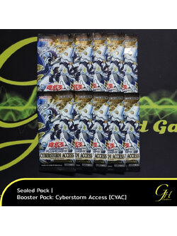 Yugioh [CYAC-10Pack] Yu-Gi-Oh's Booster Pack 「Cyberstorm Access」 แบบ 10 ซอง