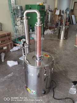 16593 yantai-06 เครื่องสกัด เครื่องกลั่นไฟฟ้า ทองแดง ขนาด 60 ลิตร