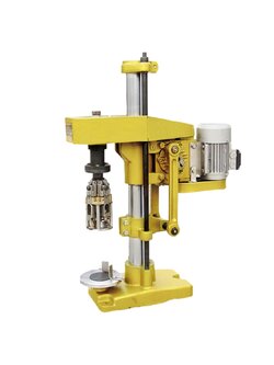 🌈15484 เครื่องหมุนฝาขวดน้ำดื่มกึ่งอัตโนมัติ หมุนฝาขวดพลาสติก ขวดแก้ว ฝาอลูมิเนียม ฝาเกลียว