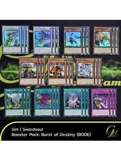 Yugioh [BODE-SET02] Swordsoul Set from Booster Pack: Burst of Destiny