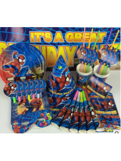 SPIDER MAN BOX SET/เซทจัดวันเกิดเด็ก