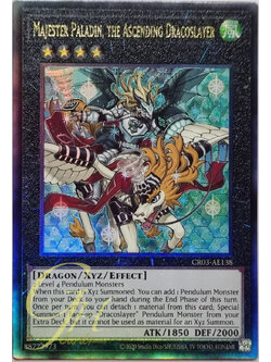 Yugioh [CR03-AE138] Majester Paladin, the Ascending Dracoslayer (Ultimate Rare)
